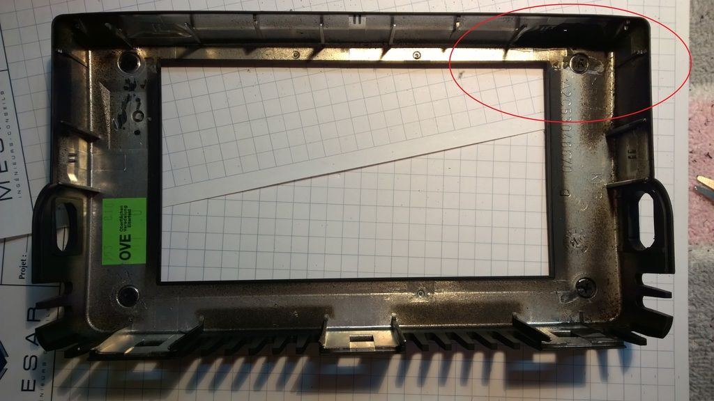 Android Tablet Retrofit Inside OEM FlipUp Screen LOTS of Pictures